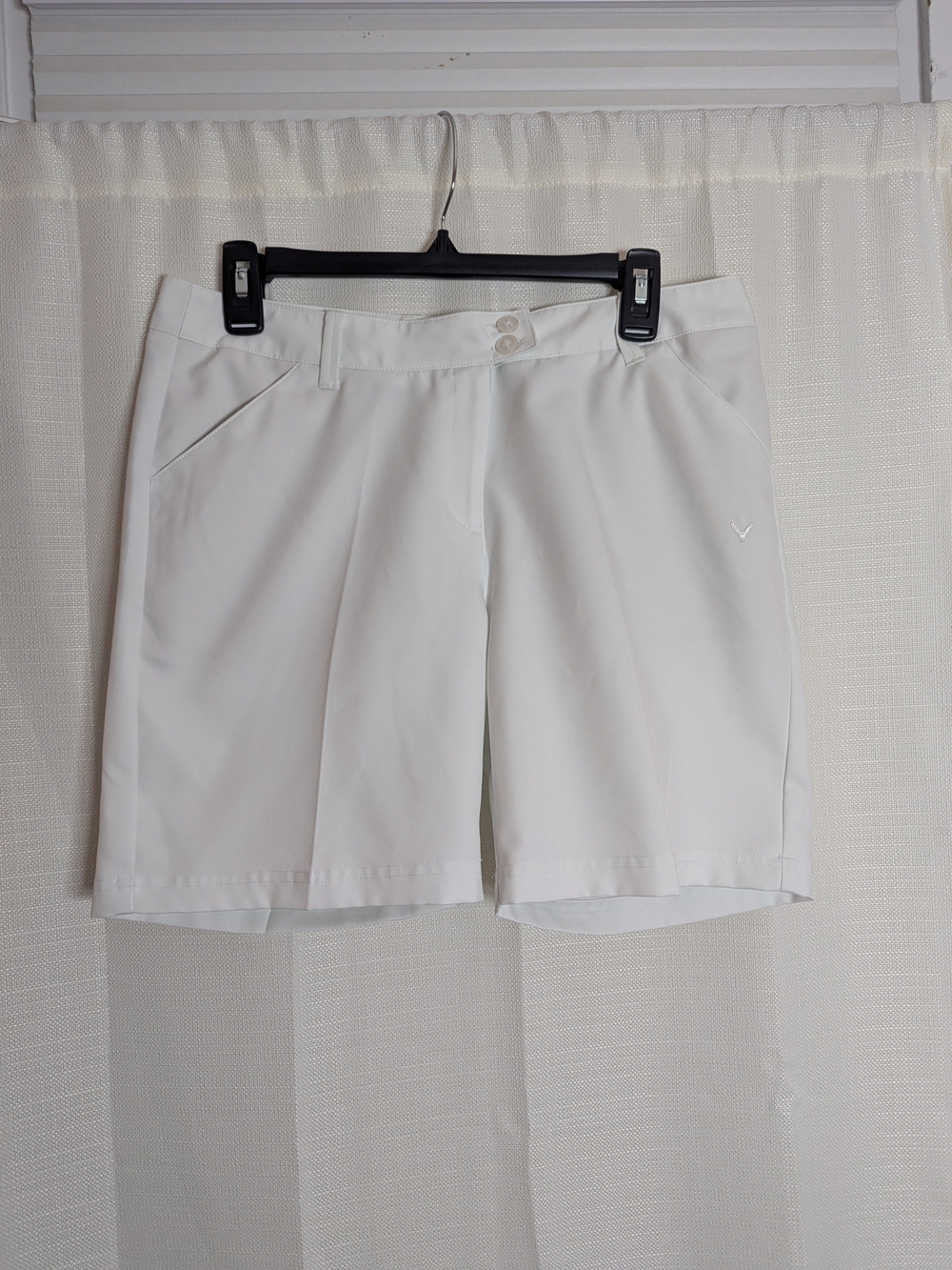 Callaway White Women's Golf Bermudas